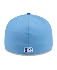 New Era Men's Light Blue/Royal Kansas City Royals 2026 Baseball Hall of Fame 59FIFTY Low Fitted Hat