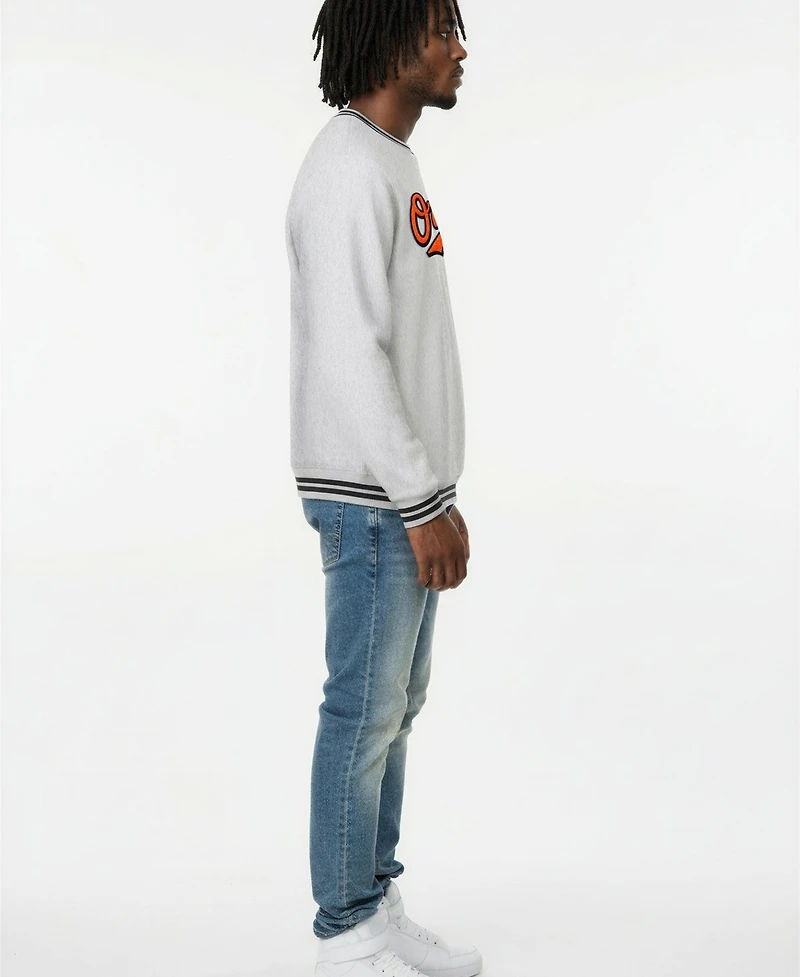 Champion Men's Baltimore Orioles Reverse Weave Crewneck Sweatshirt