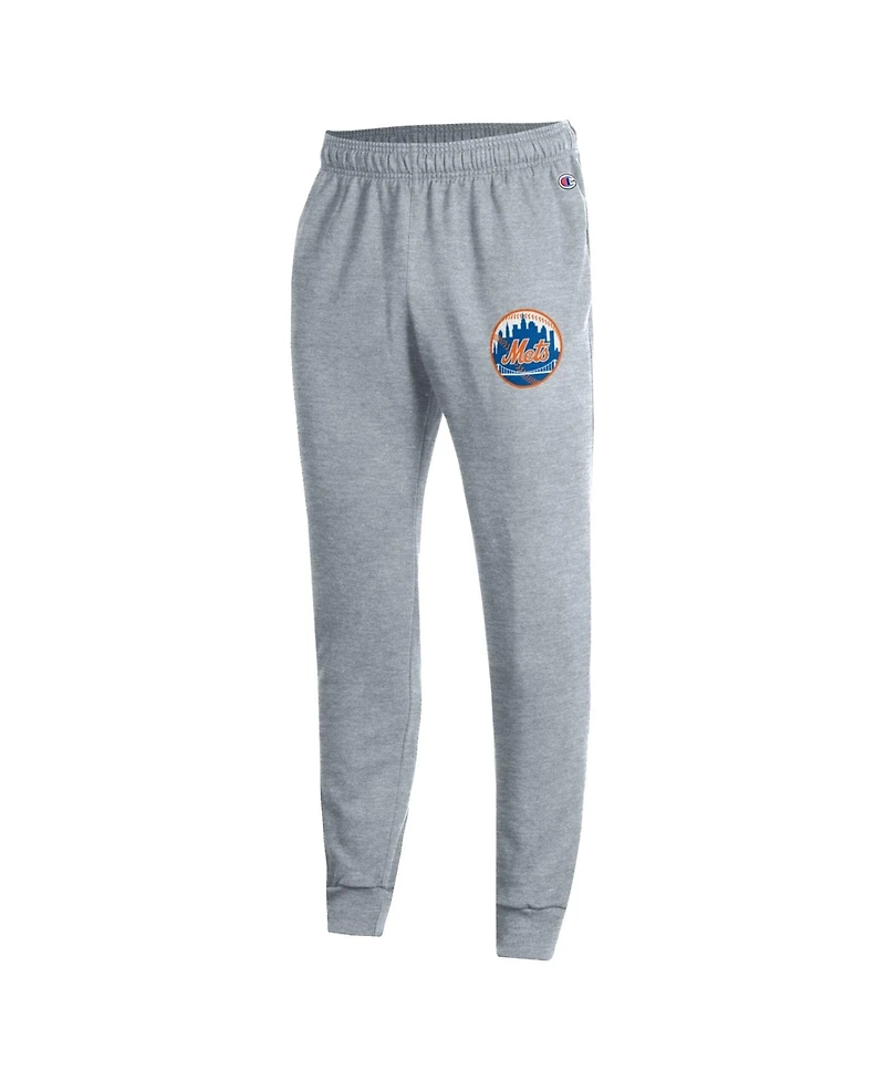 Champion Men's New York Mets Powerblend Loose-Fit Fleece-Lined Joggers