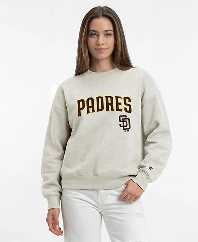 Champion Women's Oatmeal San Diego Padres All-Star Sweatshirt
