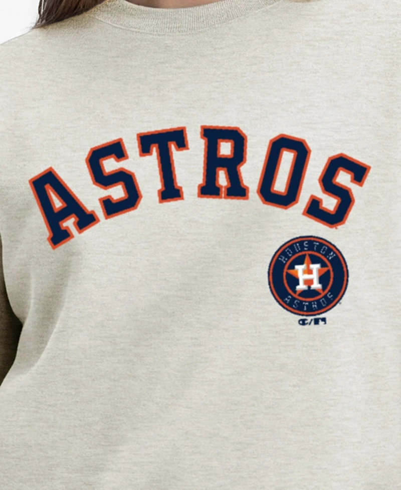 Champion Women's Oatmeal Houston Astros All-Star Sweatshirt