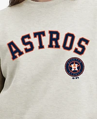 Champion Women's Oatmeal Houston Astros All-Star Sweatshirt