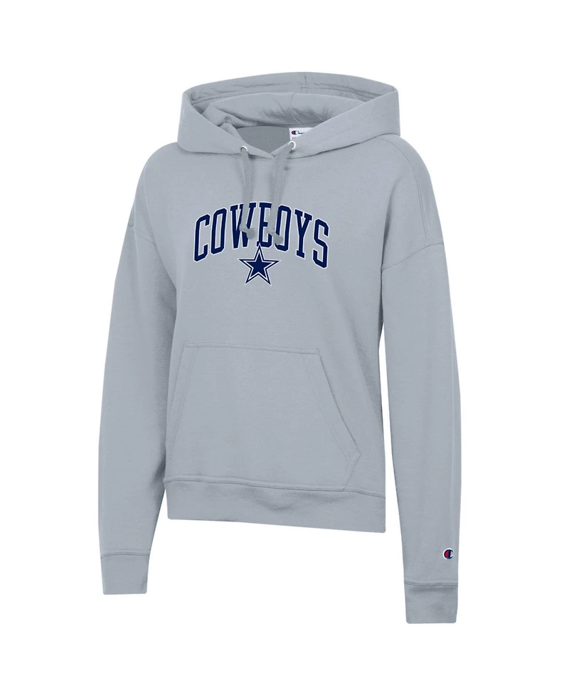 Champion Women's Dallas Cowboys Fleece Relaxed-Fit Hoodie