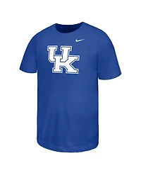 Nike Big Boys and Girls Royal Kentucky Wildcats Logo T-Shirt