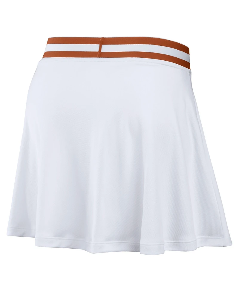 Nike Women's Texas Longhorns Pleated High-Waisted Skort, 4" Inseam