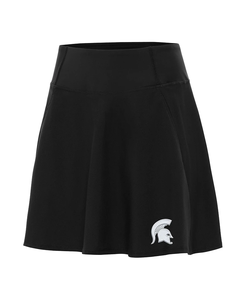 Antigua Women's Michigan State Spartans Chip Fit-and-Flare Skort