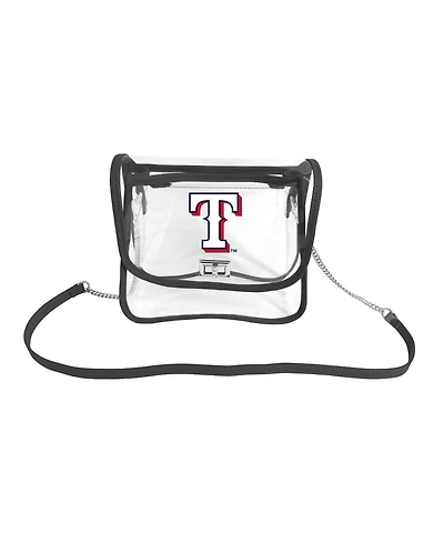Logo Brands Texas Rangers Sideline Clear Purse