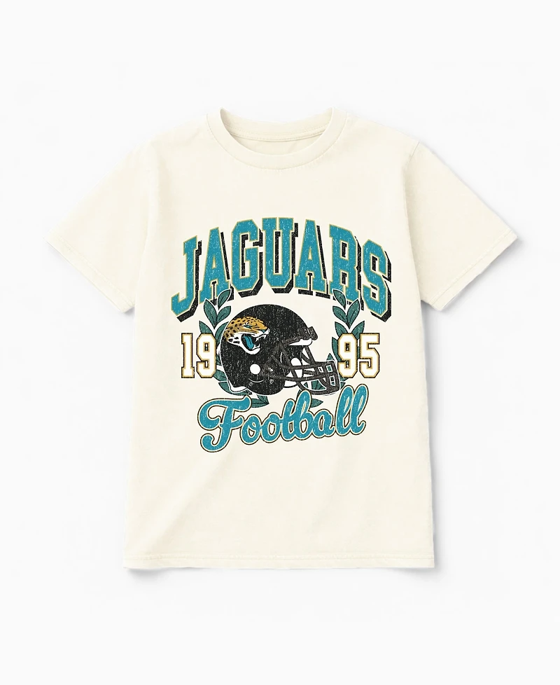 Gameday Couture Women's Jacksonville Jaguars Distressed Graphic Cotton-Blend T-Shirt