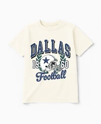 Gameday Couture Women's Dallas Cowboys Raised on Victory Distressed Classic-Fit Cotton-Blend T-Shirt