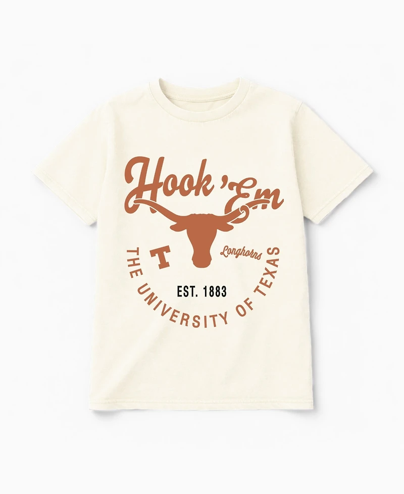 Gameday Couture Women's Texas Longhorns You Know Our Name Screen-Printed Crewneck T-Shirt