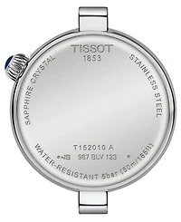 Tissot Women's Desir Quartz Silver-Tone Stainless Steel Bracelet Watch, 28mm