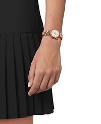 Tissot Women's Desir Quartz Rose Gold Stainless Steel Bracelet Watch 28mm