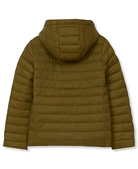 Lands' End Kids Husky FeatherFree Insulated Hooded Packable Jacket