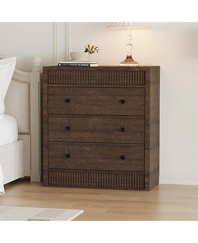 homfan 3-Drawer Dresser