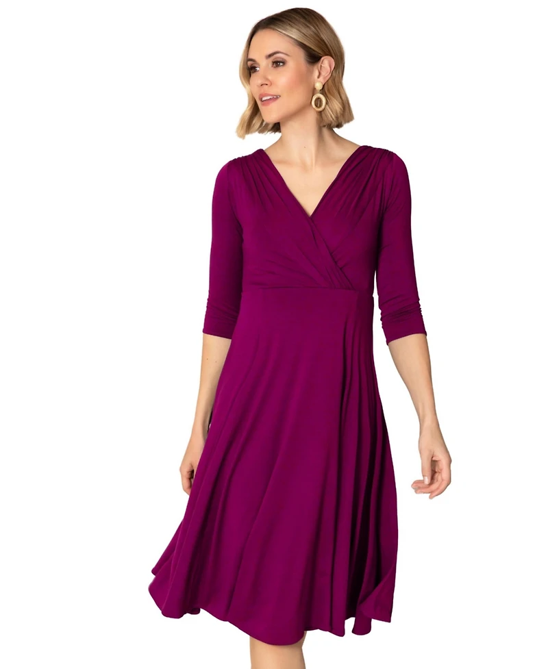 Alie Street London Women's Annie Fit-Flare Midi Dress