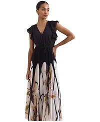 Phase Eight Women's Uma Pleated Floral Maxi Dress