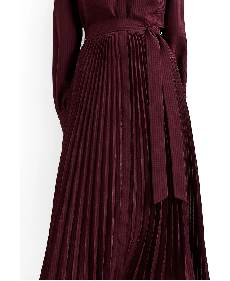 Phase Eight Women's Ren Pleated Midi Shirt Dress
