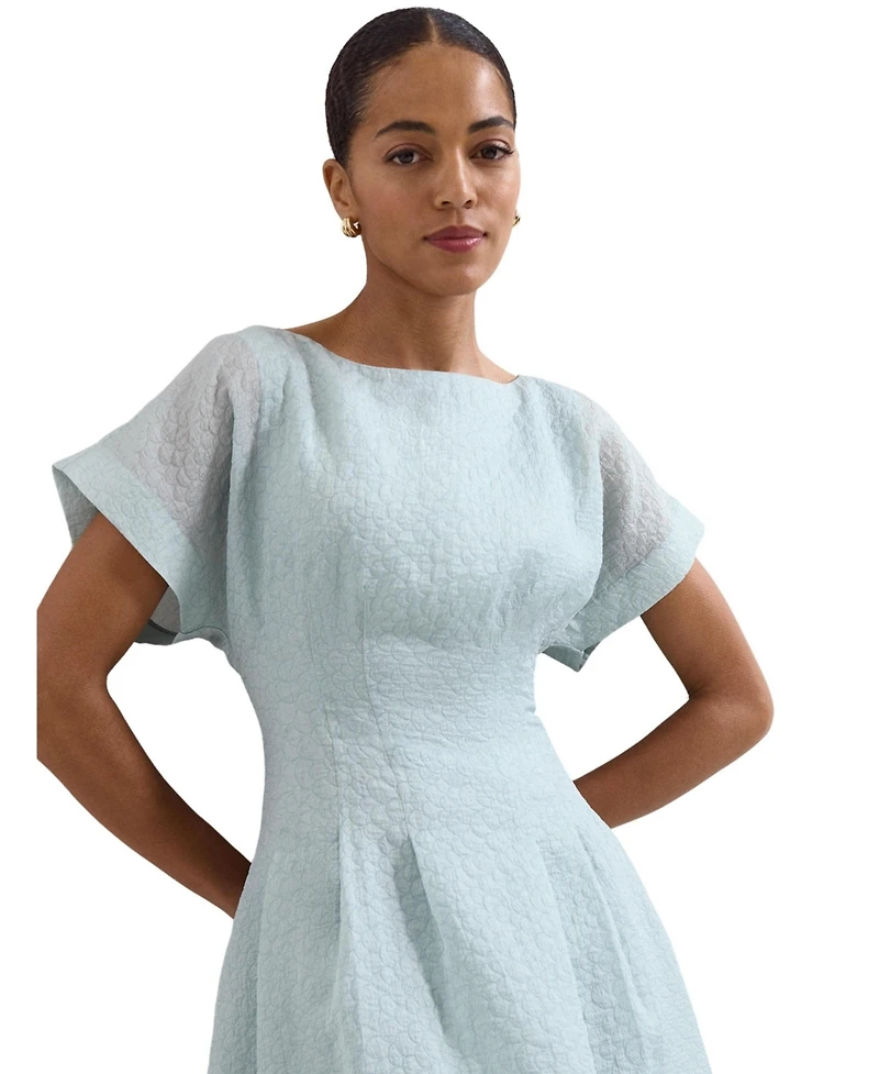 Phase Eight Women's Laya Boat Neck Midi Dress