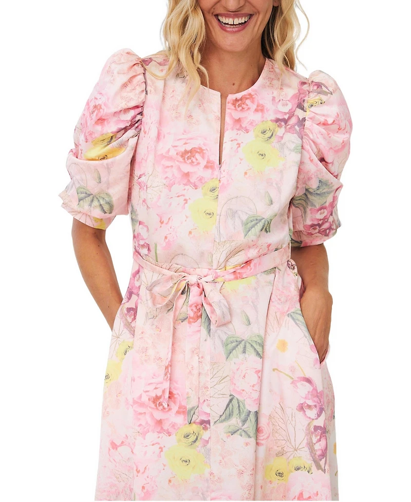 Cras Women's Kayla Floral Print Maxi Dress