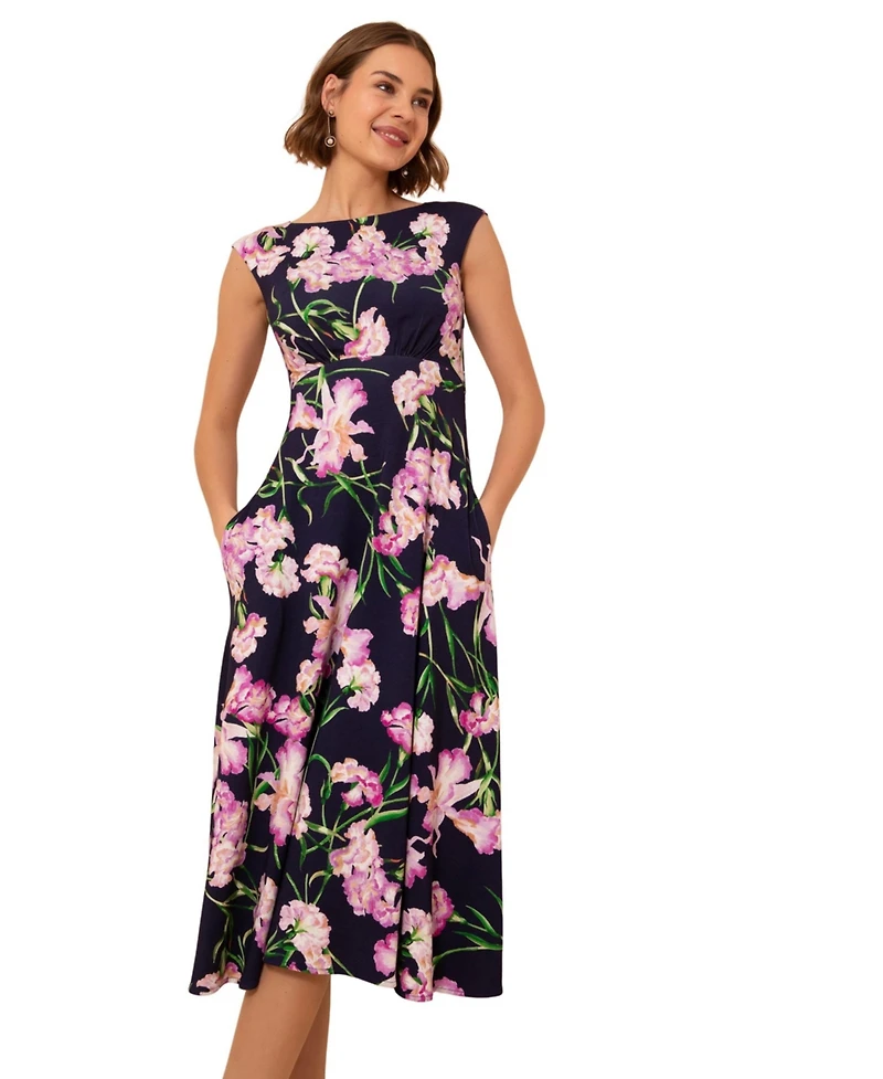 Alie Street London Women's Luna Midi Jersey Dress