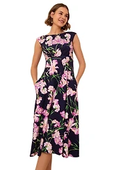 Alie Street London Women's Luna Midi Jersey Dress