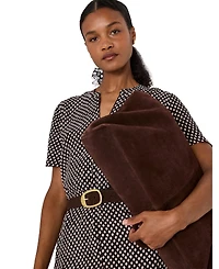 Whistles Women's Short Sleeve Wide Leg Jumpsuit