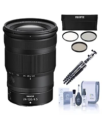 Nikon Nikkor Z 24-120mm f/4 S Travel Zoom Lens Bundle for Nikon Z Cameras