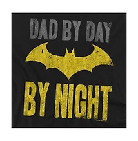 Batman Men's Dad by Day Graphic Crewneck Sweatshirt