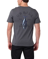 O'Neill Men's Peaky Graphic Crewneck Classic-Fit T-Shirt