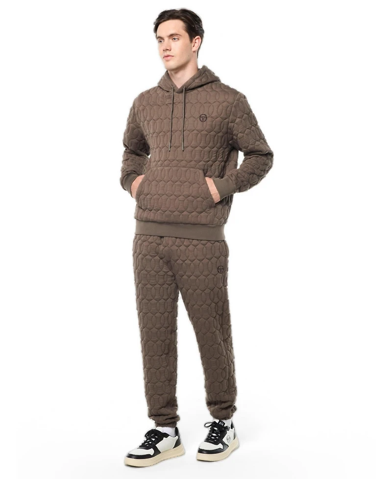 Sergio Tacchini Men's Aversa Quilted Hoodie