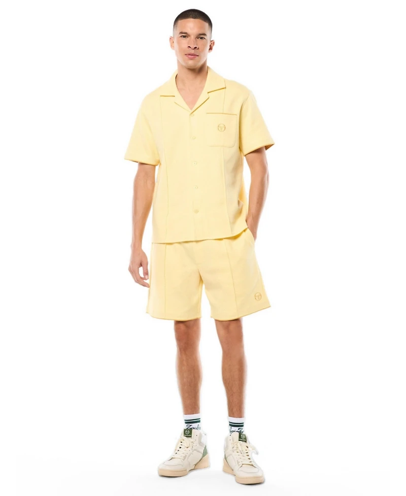 Sergio Tacchini Men's Rilssasto Cabana Camp-Collar Short-Sleeve Resort Shirt