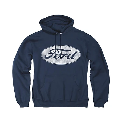 Mustang Men's Ford Logo Pull-Over Hoodie