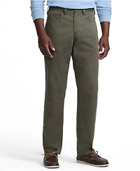 Lands' End Men's Travel Kit Comfort Waist Classic Straight Fit 5 Pocket Pant