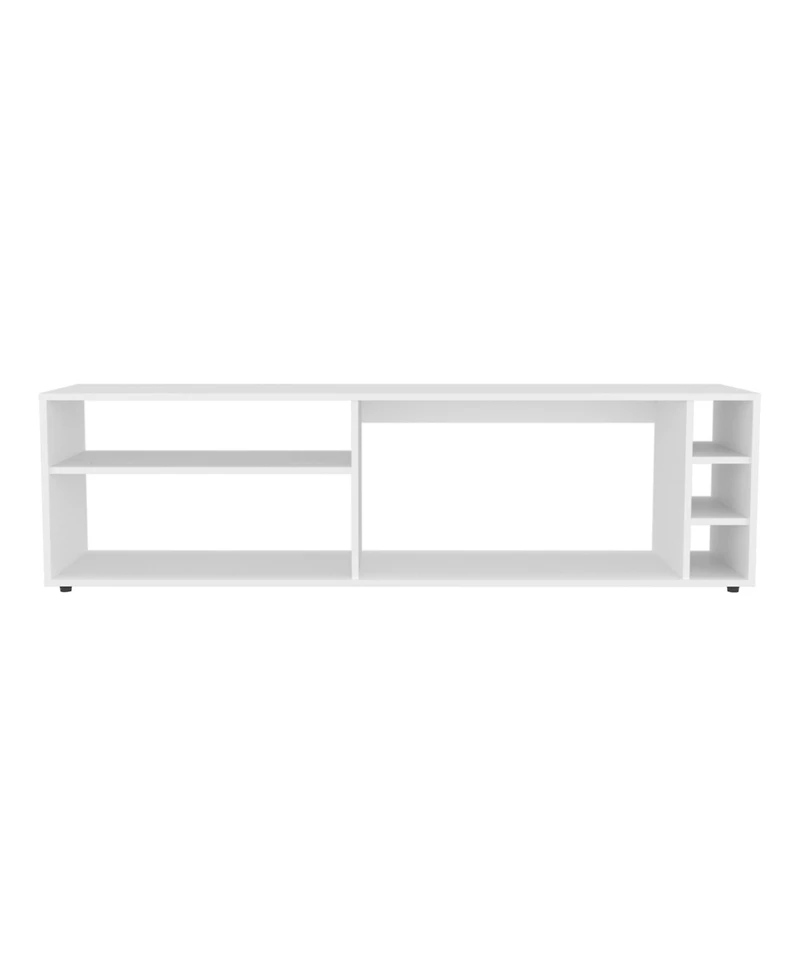 Fm Furniture Mayo TVStand for 70" Screen with Open Storage and Melamine Finish