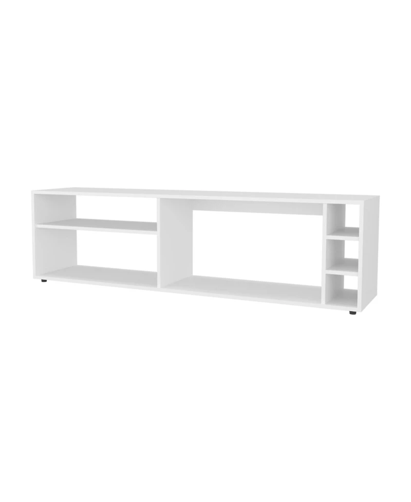 Fm Furniture Mayo TVStand for 70" Screen with Open Storage and Melamine Finish
