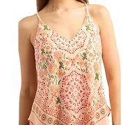Bcx Juniors' Printed Scarf Camisole