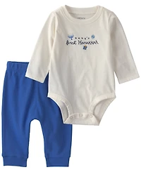 Carter's Baby Boys' and Girls' First Hanukkah Bodysuit Pants, 2-Piece Set