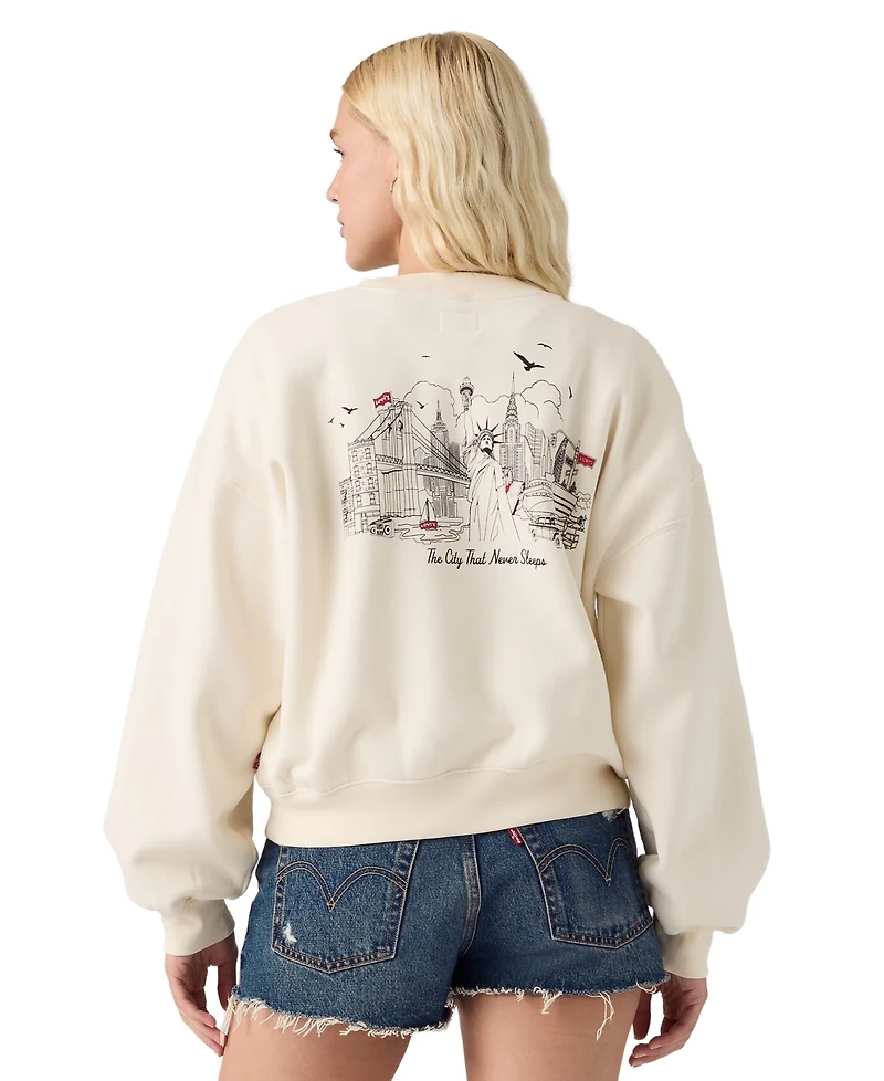 Levi's Women's Vintage Boxy Graphic Sweatshirt