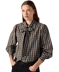 Levi's Women's Judice Western Striped Relaxed-Fit Shirt