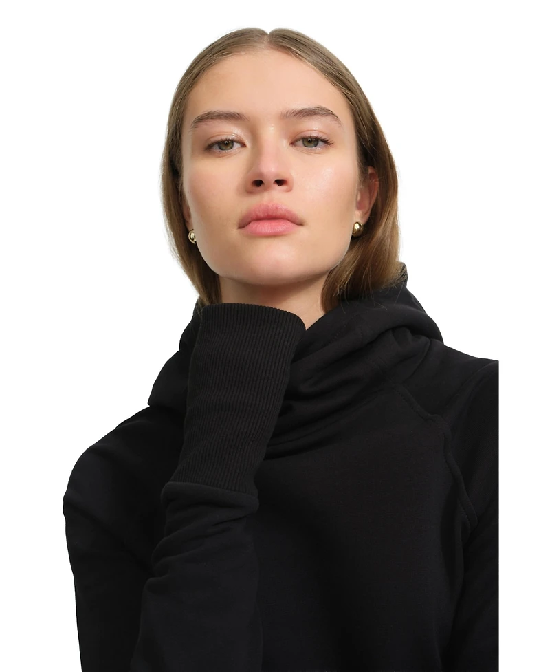Marcella Women's Geneva Hooded Cutout-Sleeve Sweatshirt
