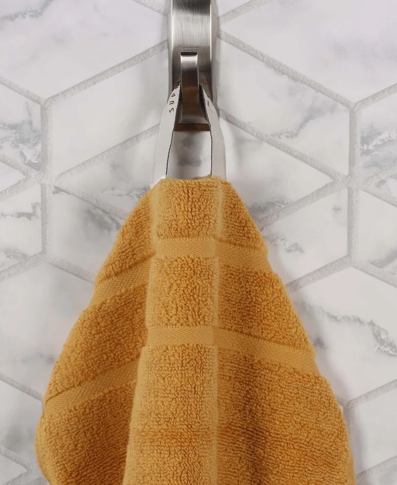 Superior Napa Zero Twist Waffle Honeycomb Plush Soft Absorbent 3-Piece Bath Towel Set