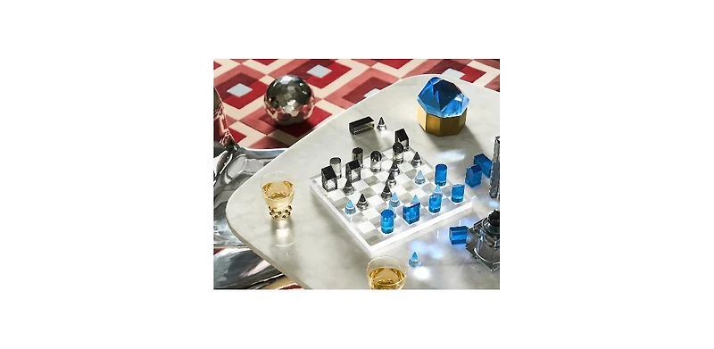 Z Gallerie Crystal Chess