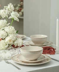 Stone Lain Opal 12-Piece Dinnerware Set, Service for 4