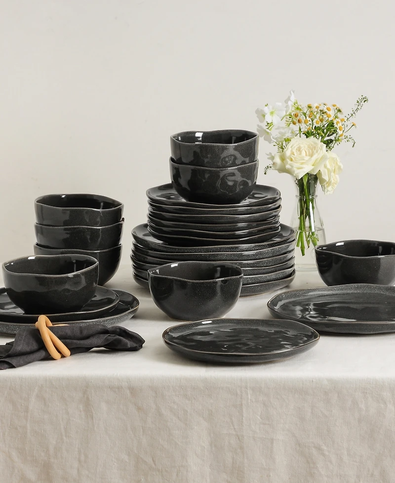 Stone Lain Mirella 24-Piece Dinnerware Set, Service for 8