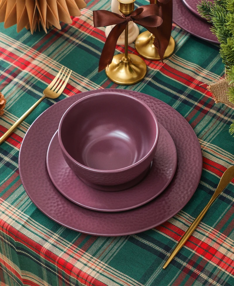 Stone Lain Topaz 24-Piece Dinnerware Set, Service for 8