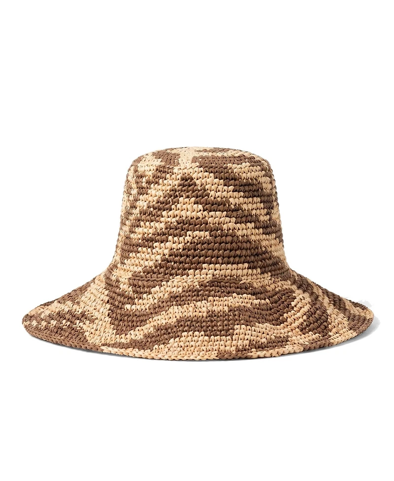 Brunna.co Women's The Zenda Wide Brim Raffia Rancher Hat