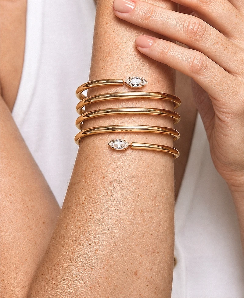 Ettika Golden Spiral Cuff