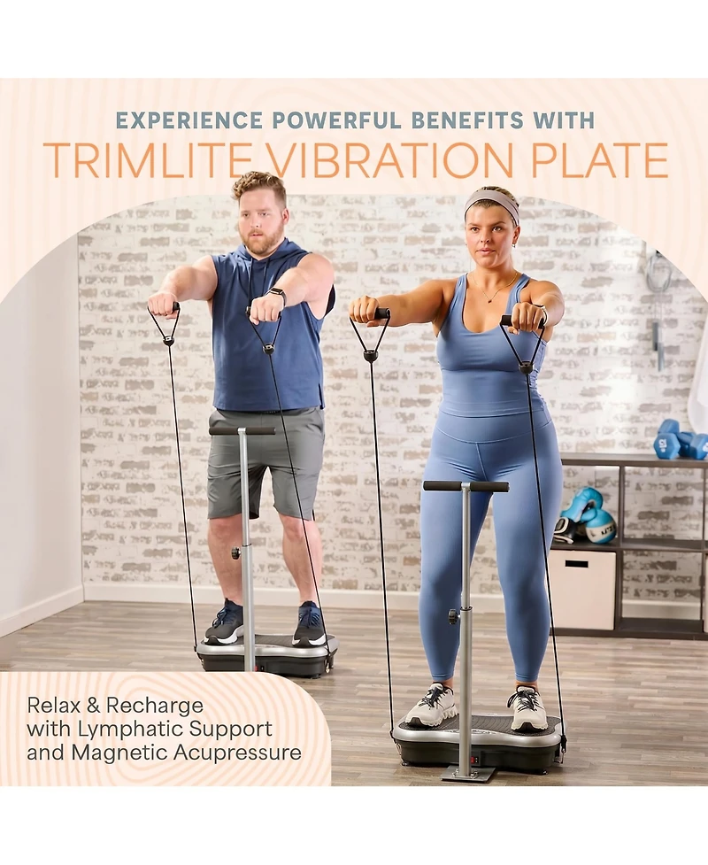 LifePro Magnetic Vibration Plate – Full Body Vibration Exercise Machine for Recovery, Muscle Toning & Lymphatic Drainage