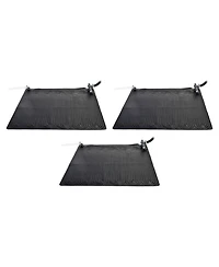 Intex Solar Water Heater Mat for Above Ground Swimming Pool, Black (3 Pack)