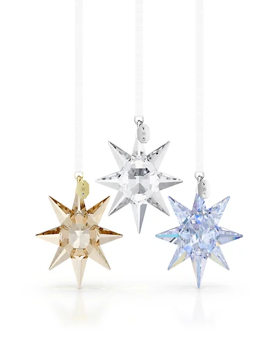 Swarovski Annual Edition 3-Piece Holiday Star Ornament Set